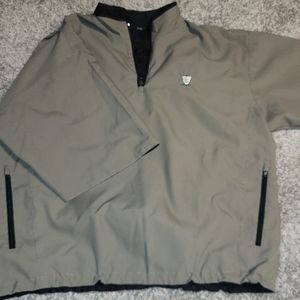 Reversible Short Sleeve Pullover Jacket Wateproof Outerwear